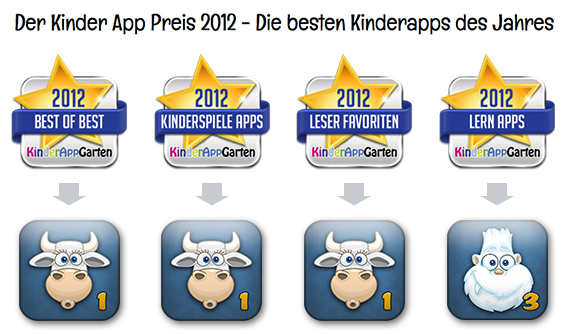 Der Kinder App Preis 2012 ”Best